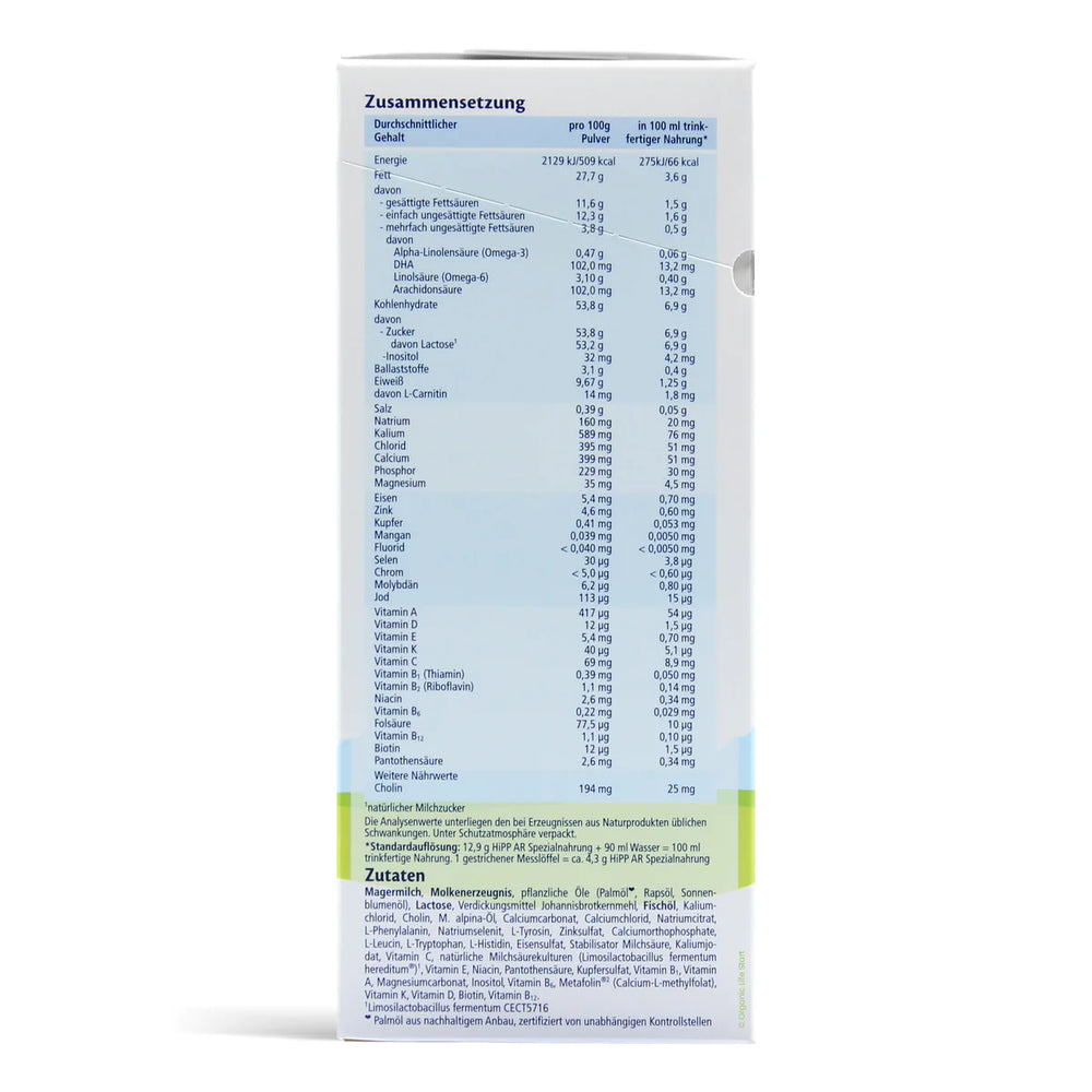 
                  
                    HiPP Anti-Reflux Special Milk Powder Multi-Stage Formula (600g)
                  
                