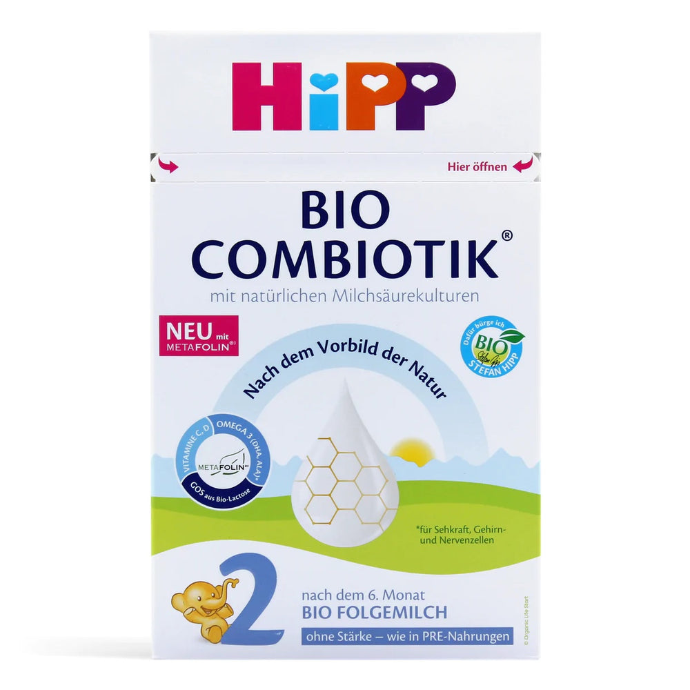 HiPP German Stage 2 No Starch - Combiotic Organic Baby Formula (600g)